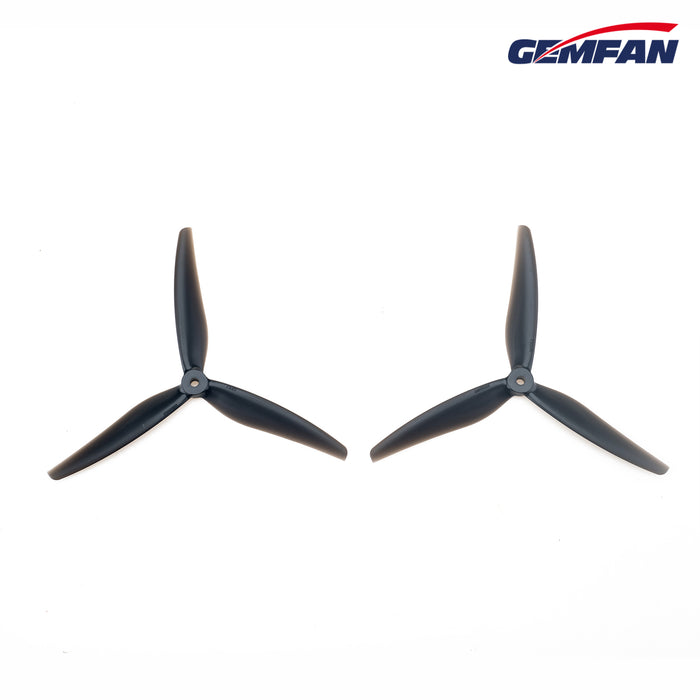 Gemfan Cinelifter 7.5" 7535 7.5x3.5x3 Tri-Blade Polycarbonate Propellers - 2CW+2CCW