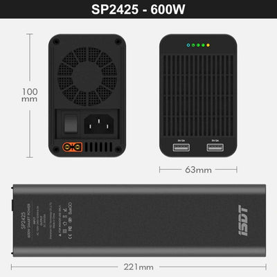 ISDT SP2425 24V 25A 600W Power Supply