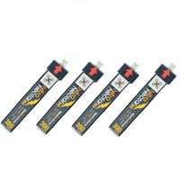 NewBeeDrone Nitro Nectar Gold 300mAh 1S HV LiPo Battery 4 Pack - PH2.0
