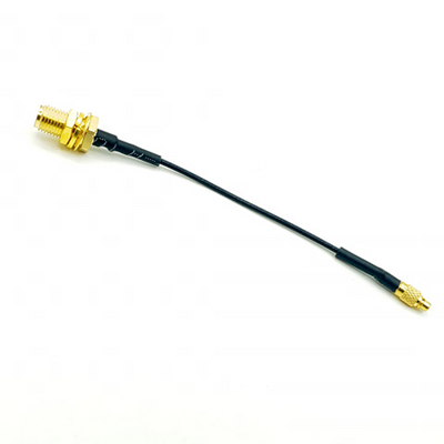 SRAIGHT MMCX TO SMA EXTENSION CABLE SOFT RG178 IMAGE
