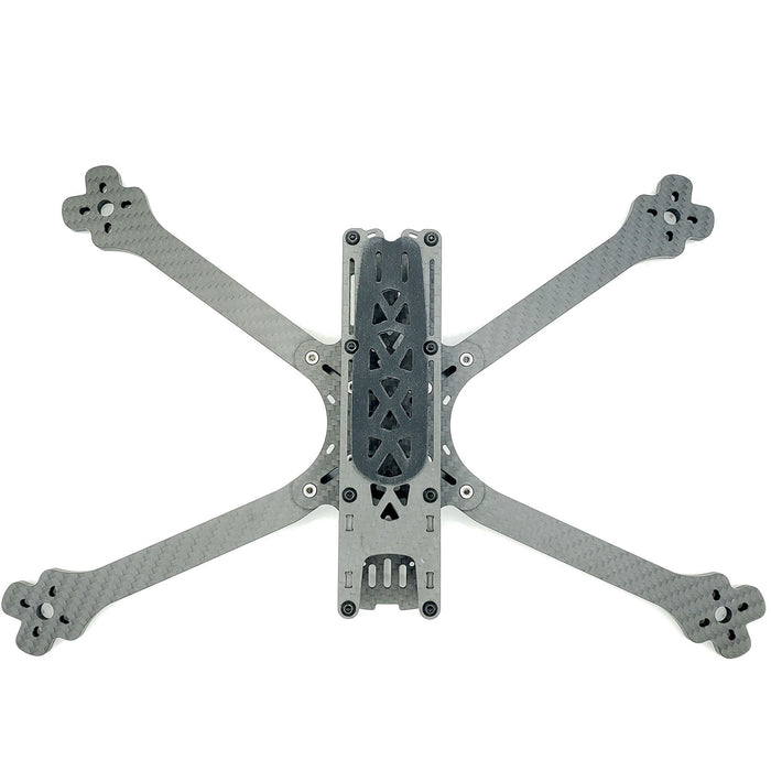 PYRODRONE SOURCE ONE 7" Long Range Frame - 6mm V2.0 Deadcat Arms