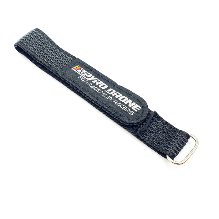 Pyrodrone Kevlar Battery Strap W/ Woven Rubber Grip & Metal Buckle - 250x20mm