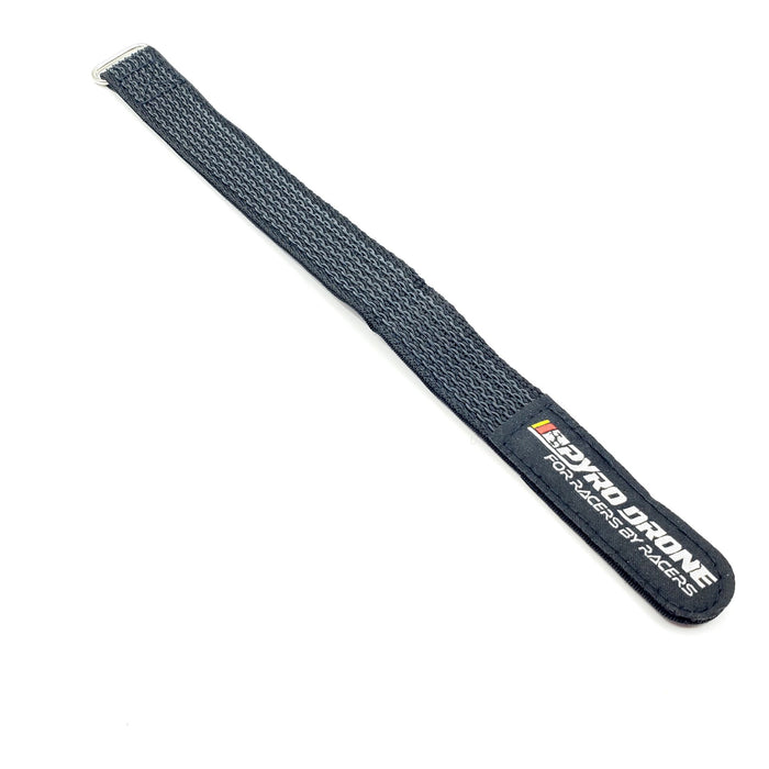 Pyrodrone Kevlar Battery Strap W/ Woven Rubber Grip & Metal Buckle - 250x20mm