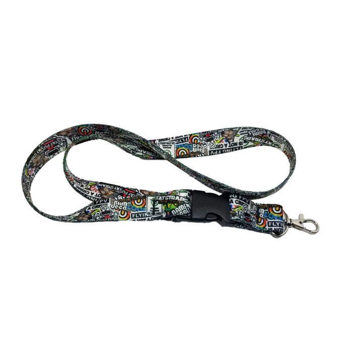 FatStraps Lanyard W/ Buckle - Choose Pattern