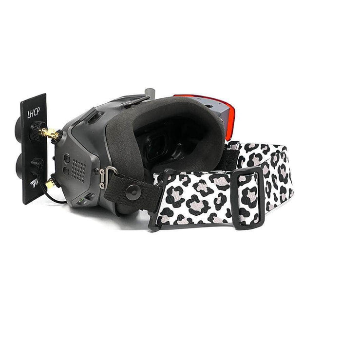 dji fpv goggles strap FatStraps 2" FPV Goggle Strap for DJI/Avatar/Dominator/HDZero