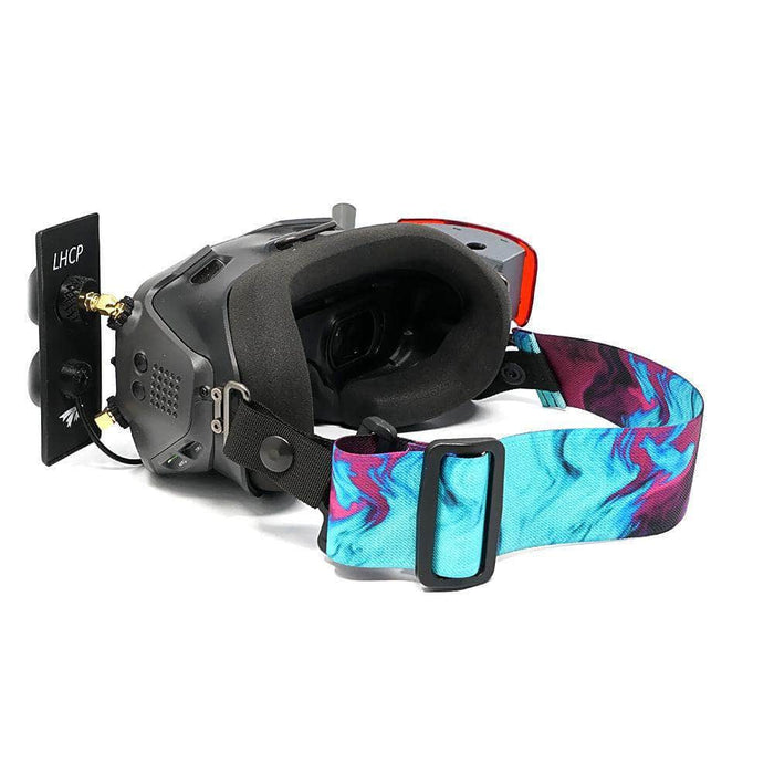 fpv goggle strap FatStraps 2" FPV Goggle Strap for DJI/Avatar/Dominator/HDZero