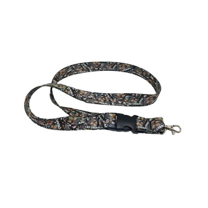 FatStraps Lanyard W/ Buckle - Choose Pattern