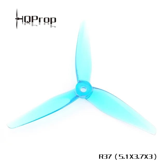 HQ Prop R37 5137 5.1" Racing Propeller (2CCW+2CW) - Poly Carbonate - Choose Color