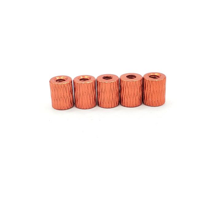 5MM THREADED M2 ANODIZED STACK SPACER (5 Pcs.)