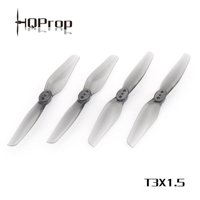 HQ PROP T3X1.5 DURABLE BI-BLADE 3" PROP - GREY