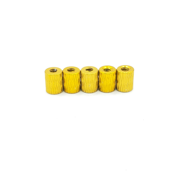 5MM THREADED M2 ANODIZED STACK SPACER (5 Pcs.)