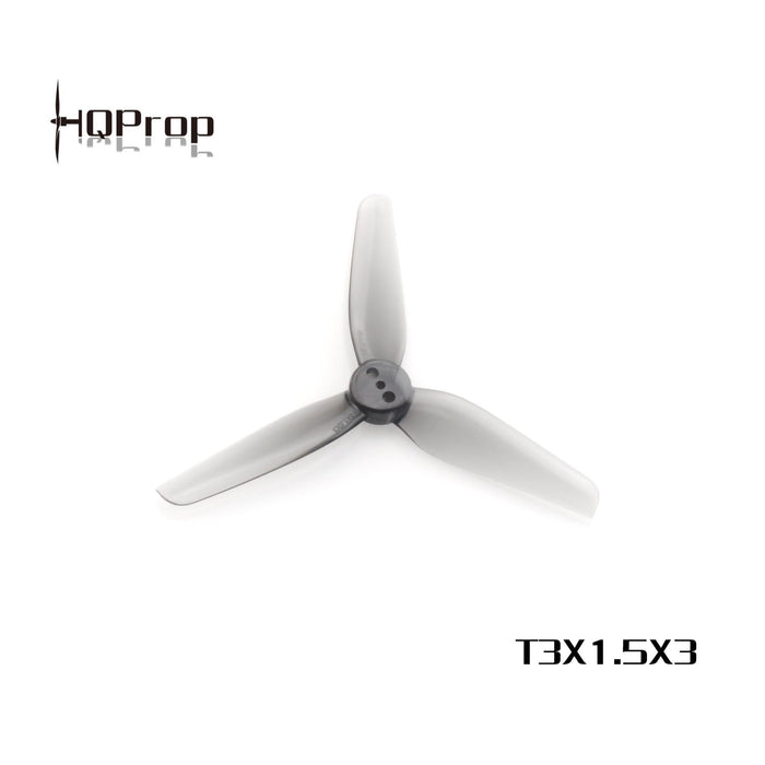 HQ PROP T3X1.5X3 DURABLE TRI-BLADE 3" PROP - GREY