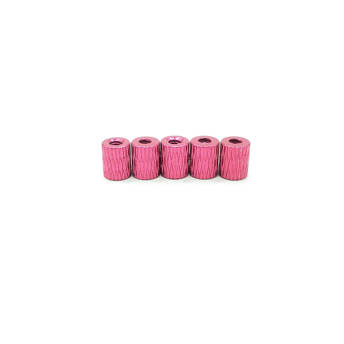 5MM THREADED M2 ANODIZED STACK SPACER (5 Pcs.)