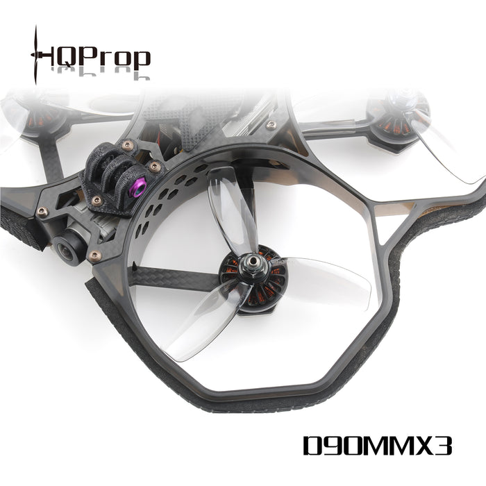 HQProp D90MMX3 for Cinewhoop Grey (2CW+2CCW)-Poly Carbonate