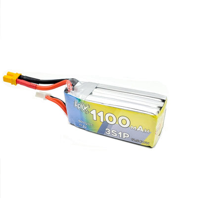 Apex 1100mAh 3S 11.4V 60C/120C Lipo HV Battery XT30