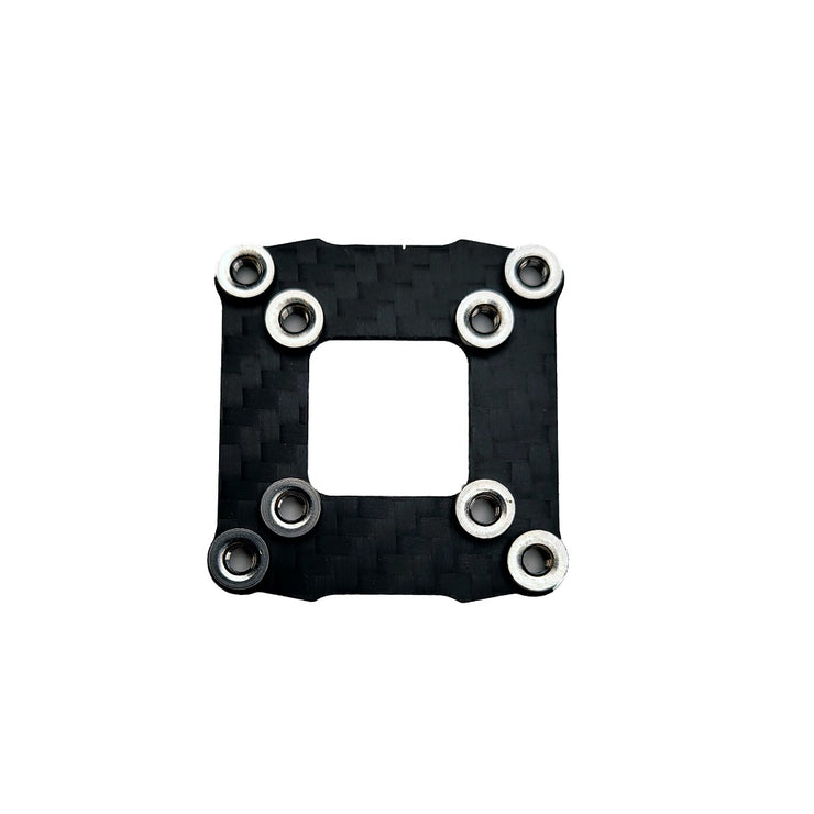 Replacement Squash Plate For Dquad MiniLRX (Press Nuts Installed)