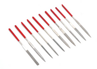 Diamond File Set 10PCS TBS Red/Silver/10 Collection Image Tools
