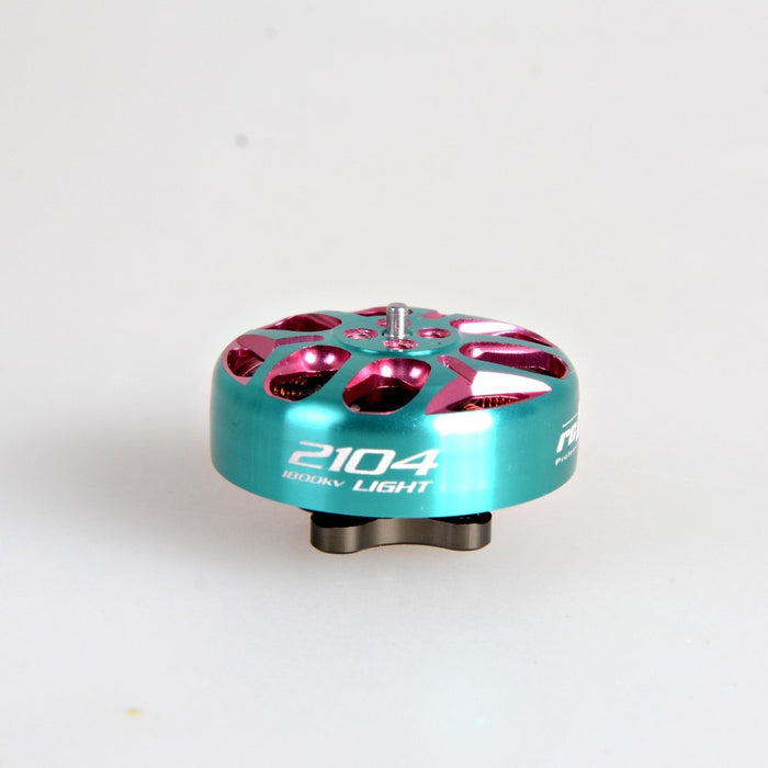 RCINPOWER GTS V3 2104-T 1800KV Motor - Teal/Pink