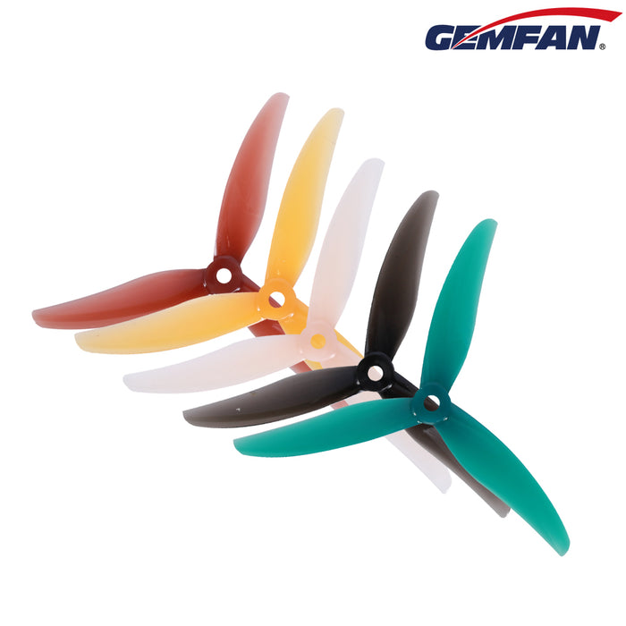 Gemfan Freestyle4S (5.1x3.6x3) Durable F4S 2CW+2CCW- Choose Color