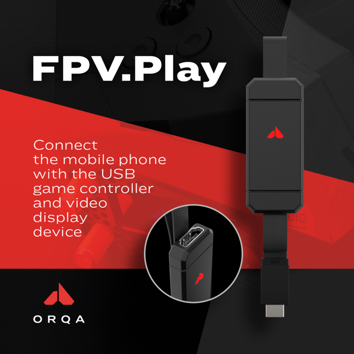 FPV.Play Video & USB Data Interface By Orqa