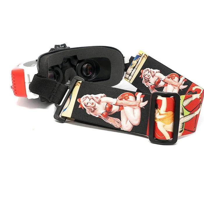 fatshark goggle strap FatStraps 2" FPV Goggle Strap for DJI/Avatar/Dominator/HDZero