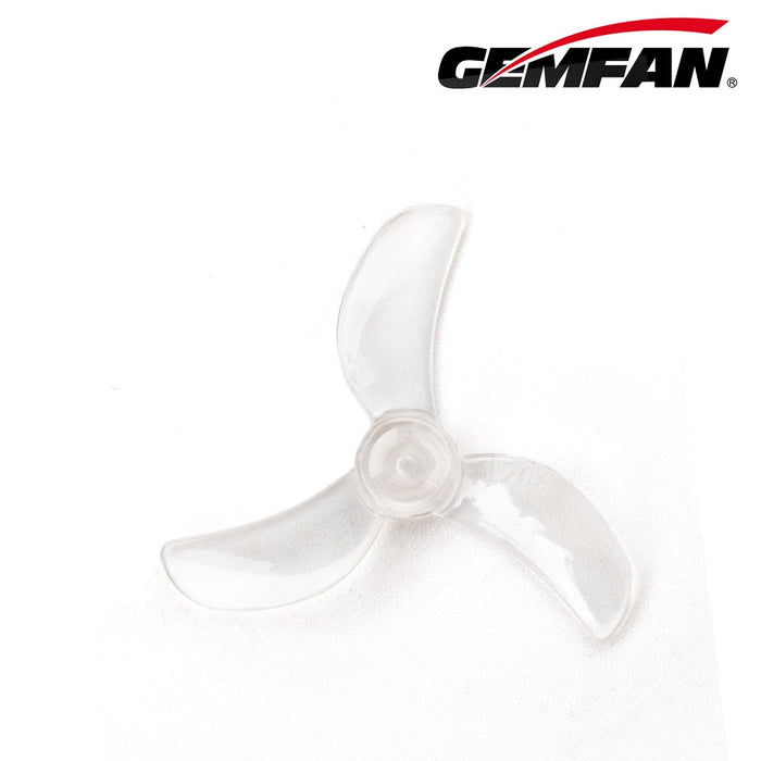 Gemfan 1208-3 31MM Tri blade 1mm Shaft (4CW+4CCW) Poly Carbonate - Choose Color