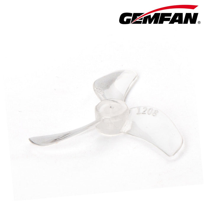 Gemfan 1208-3 31MM Tri blade 1mm Shaft (4CW+4CCW) Poly Carbonate - Choose Color