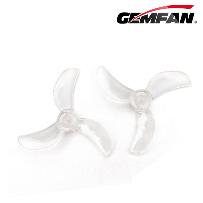 Gemfan 1208-3 31MM Tri blade 1mm Shaft (4CW+4CCW) Poly Carbonate - Choose Color