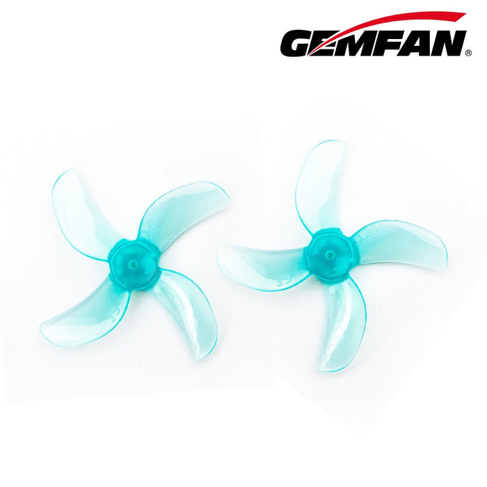 Gemfan 1209-4 31MM Quad blade 1mm Shaft (4CW+4CCW) Poly Carbonate - Choose Color