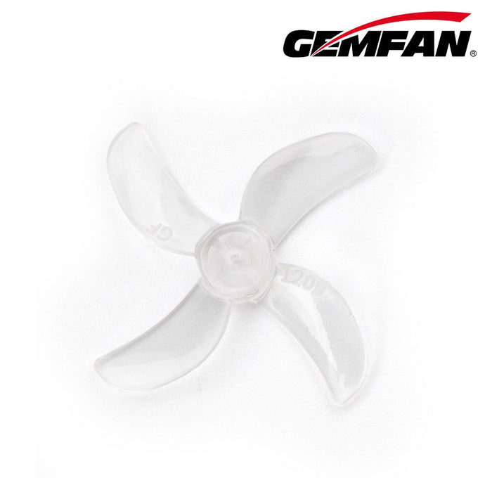 Gemfan 1209-4 31MM Quad blade 1mm Shaft (4CW+4CCW) Poly Carbonate - Choose Color