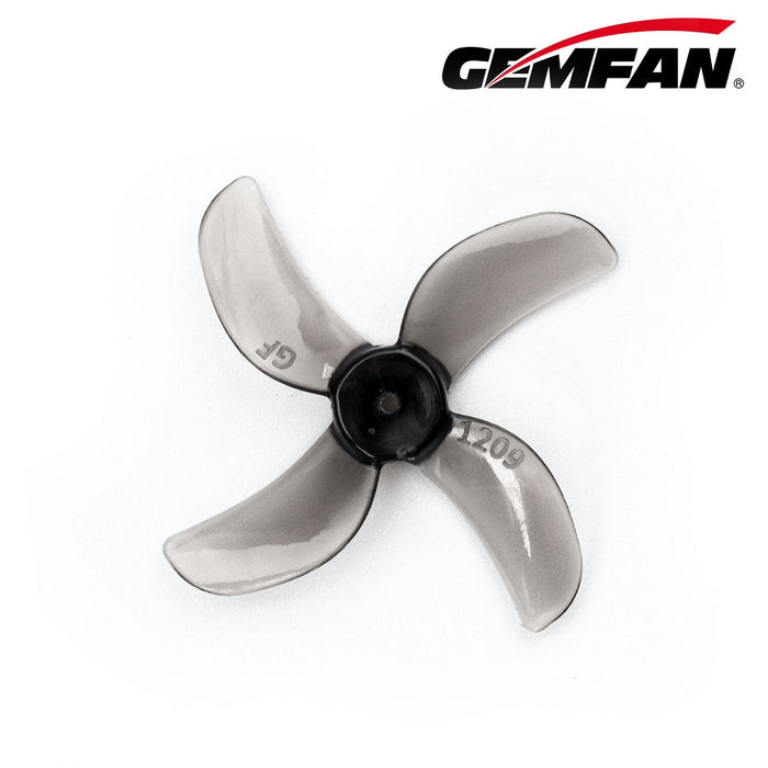 Gemfan 1209-4 31MM Quad blade 1mm Shaft (4CW+4CCW) Poly Carbonate - Choose Color