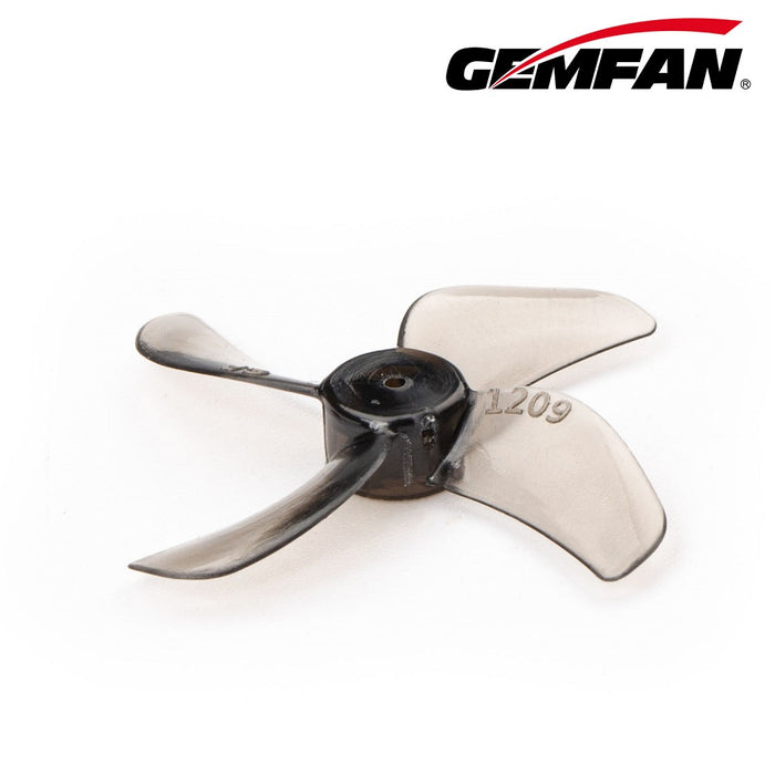 Gemfan 1209-4 31MM Quad blade 1mm Shaft (4CW+4CCW) Poly Carbonate - Choose Color