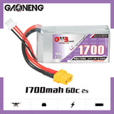 Gaoneng GNB 1700mAh 7.6V 2S 60C HV Lipo Battery - XT30