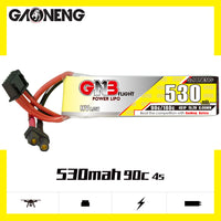 Gaoneng GNB 530mAh 4S 15.2V 90C/180C HV Lipo Battery - XT30