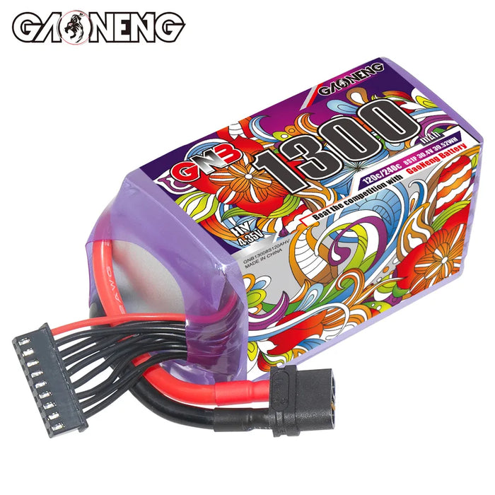 Gaoneng GNB 1300mAh 30.4V 8S HV 120C Lipo Battery - XT60