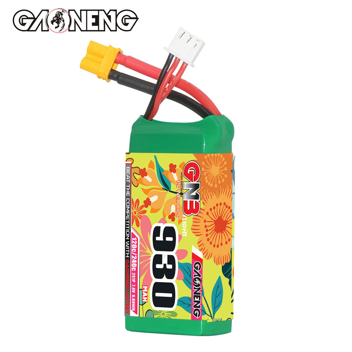 Gaoneng GNB 930mAh 7.4V 2S 120C Lipo Battery - XT30