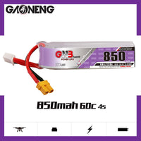 Gaoneng GNB 850mAh 4S 15.2V 60C/120C HV Lipo Battery - XT30