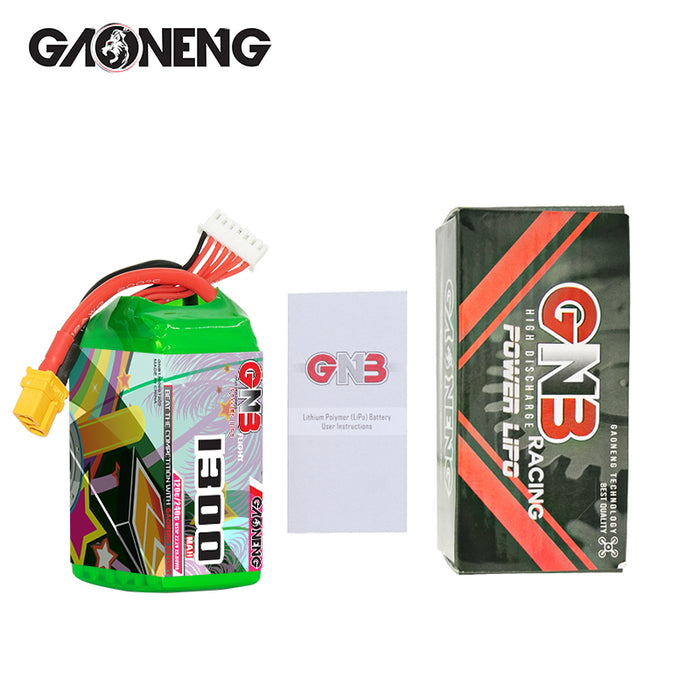 Gaoneng GNB 1300mAh 22.2V 6S 120C Lipo Battery - XT60