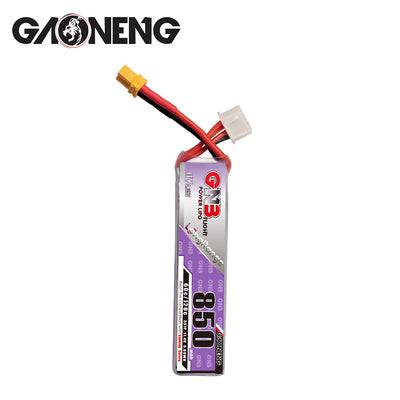 Gaoneng GNB 850mAh 3S 11.4V 60C/120C HV Lipo Battery - XT30