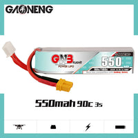Gaoneng GNB 550mAh 11.1V 3S 90C Lipo Battery - XT30