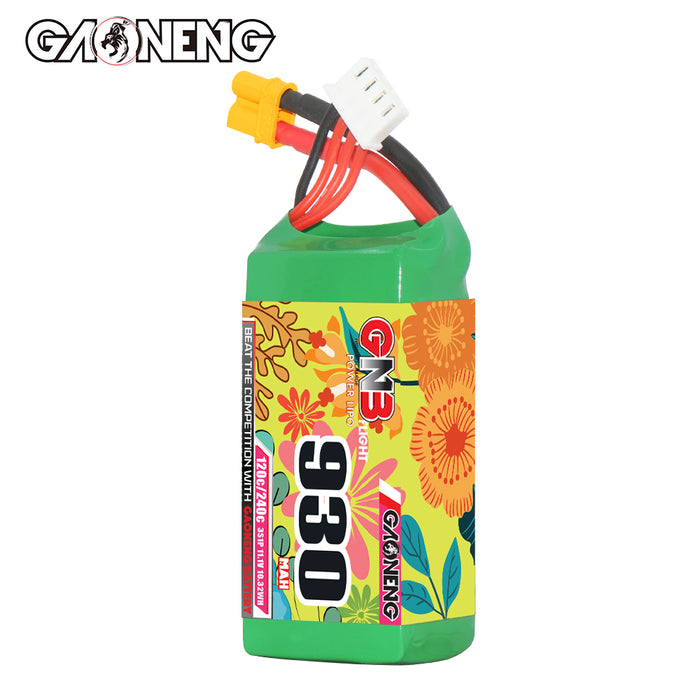 Gaoneng GNB 930mAh 11.1V 3S 120C Lipo Battery - XT30