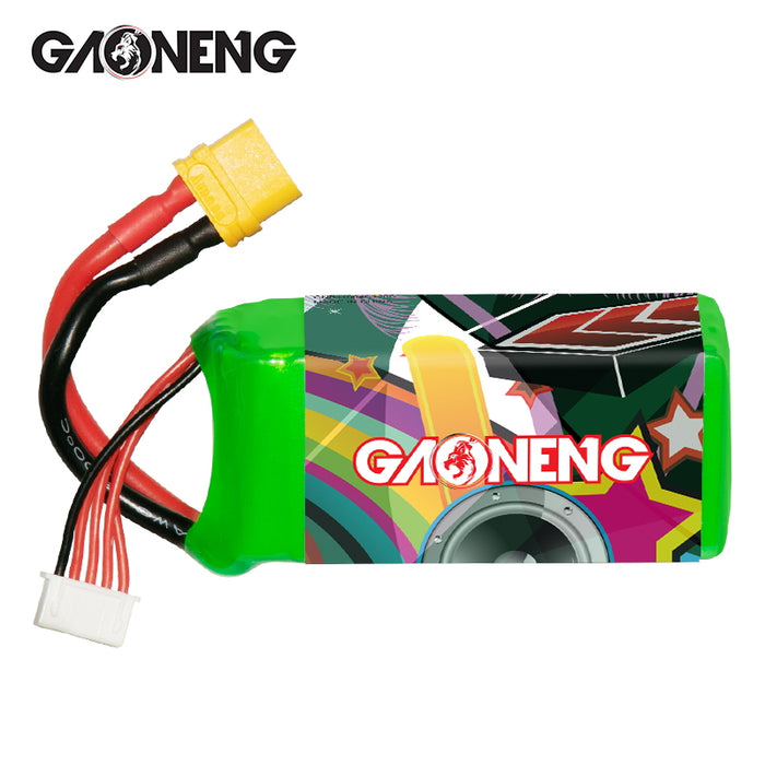 Gaoneng GNB 1100mAh 14.8V 4S 120C Lipo Battery - XT60