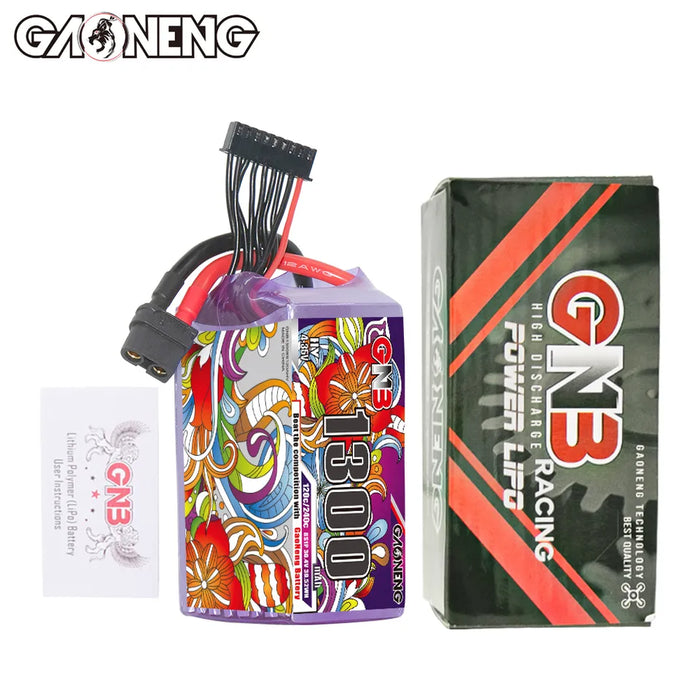 Gaoneng GNB 1300mAh 30.4V 8S HV 120C Lipo Battery - XT60