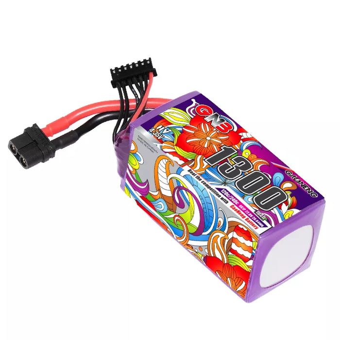 Gaoneng GNB 1300mAh 22.8V 6S HV 120C Lipo Battery - XT60