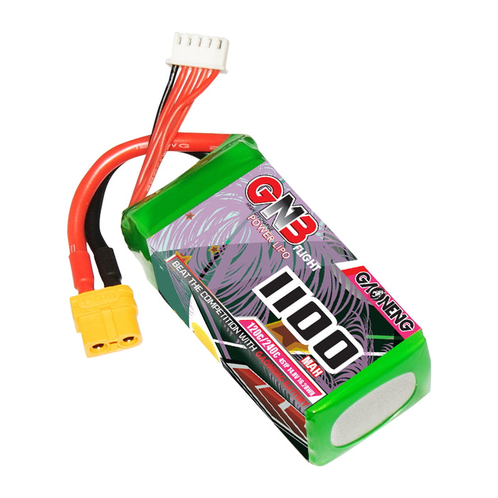 Gaoneng GNB 1100mAh 14.8V 4S 120C Lipo Battery - XT60