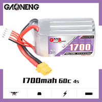 Gaoneng GNB 1700mAh 15.2V 4S 60C HV Lipo Battery - XT60