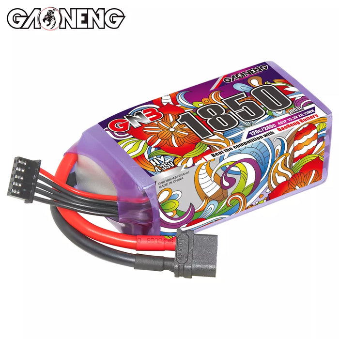 Gaoneng GNB 1850mAh 15.2V 4S HV 120C Lipo Battery - XT60