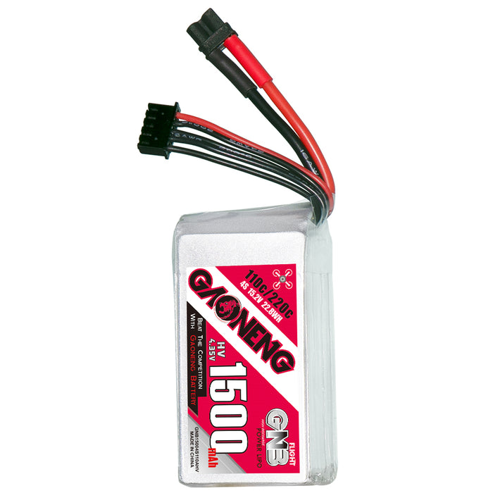 Gaoneng GNB 1500MAH 15.2V 4S 110C HV Lipo Battery - XT30