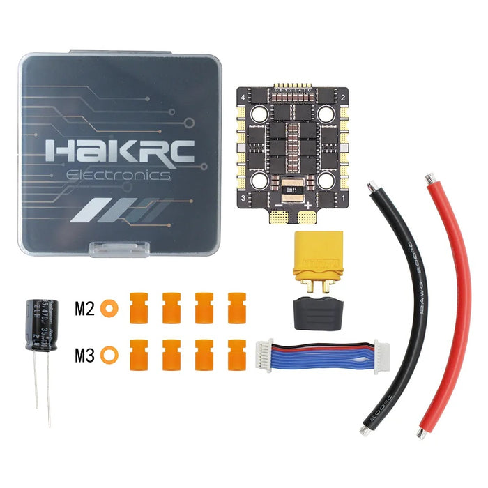 HAKRC HK3220 60A BLheli_32 2-8S 4in1 ESC - 20x20mm