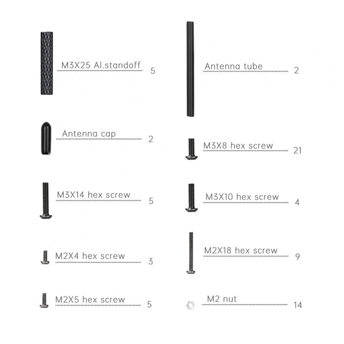 iFlight Mach R5 Replacement - Hardware Set